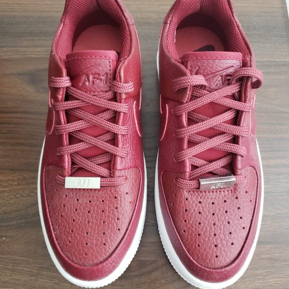 Nike Air Force 1 Sage Low Team Red W - Picture 4 of 7